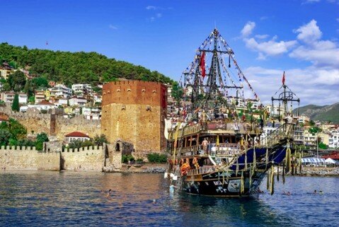 alanya boat alanya